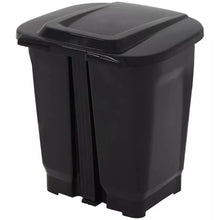 Basurero T-Force Tramontina polipropileno negro de 15L