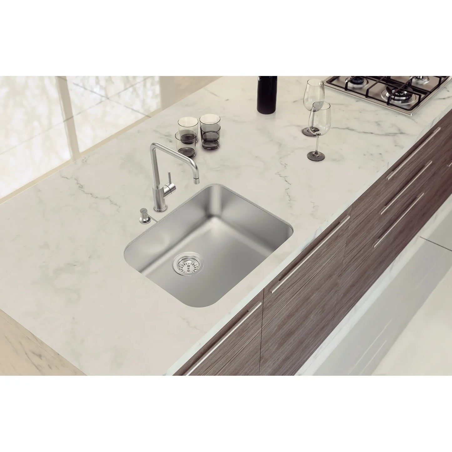 Fregadero Tramontina Dora 50 BL R6