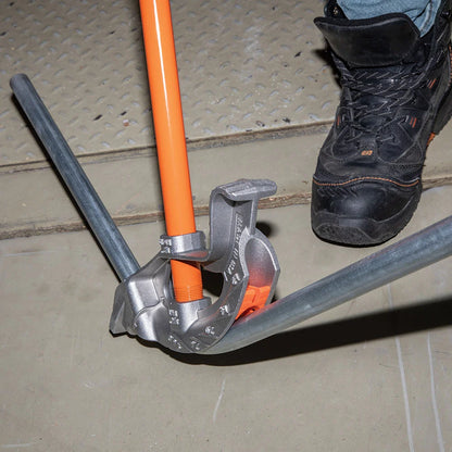 Dobla tubo conduit de aluminio para EMT de 3/4'' con angle setter Klein Tools
