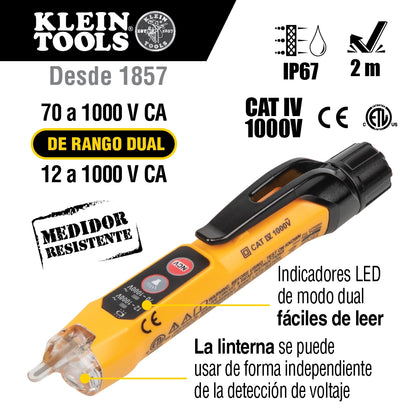 Kit de prueba eléctrica de HVAC Klein Tools CL320KIT