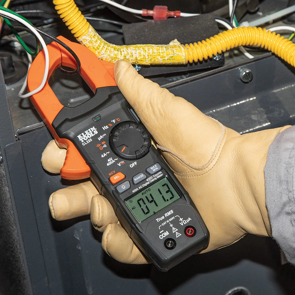 Kit de prueba eléctrica de HVAC Klein Tools CL320KIT