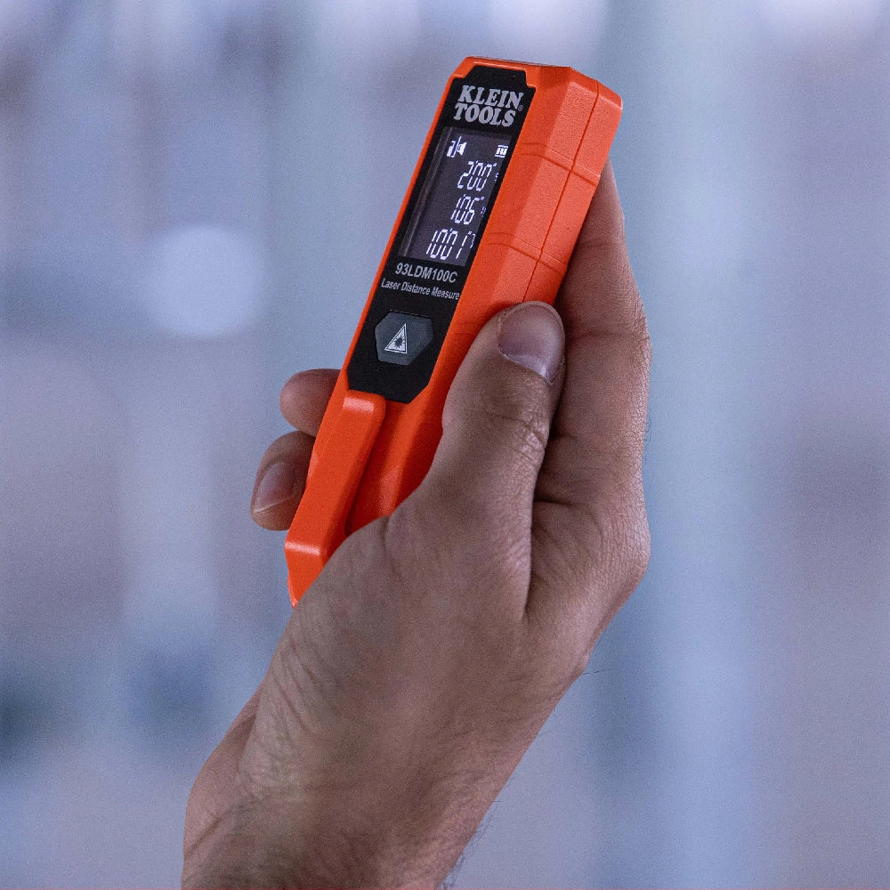 Medidor compacto de distancia láser Klein Tools de 5.1 cm a 30.5 m