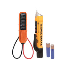 Kit de prueba eléctrica para comprobador de voltaje NCVT y CA/CC de doble rango Klein Tools