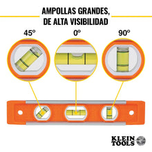 Nivel de torpedo magnético Klein Tools de 9"
