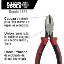 Pinza de corte diagonal Klein Tools de 7'' uso pesado