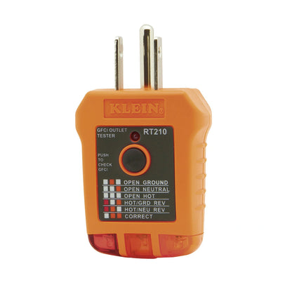 Probador de tomacorrientes GFCI Klein Tools