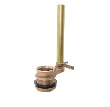 Contratanque bajo de bronce de 1/2″ Urrea