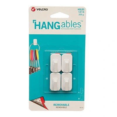Mini gancho removible HANGables blanco 4 piezas