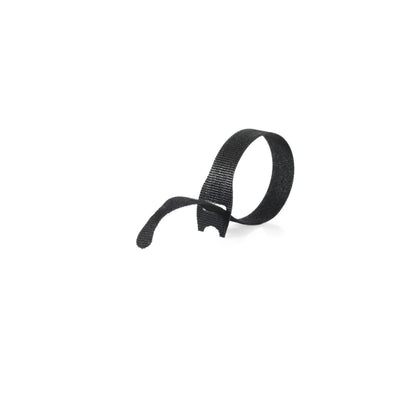 Velcro Correas delgadas ONE-WRAP negro 20 x 1.2 cm 15 piezas
