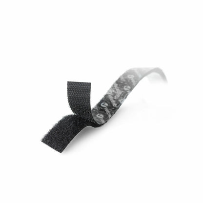 VELCRO Tiras con adhesivo de uso general negro 8.8 x 1.9 cm 2 piezas