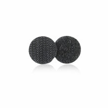 Velcro Círculos con adhesivo para uso general negro 1.5 cm 10 piezas