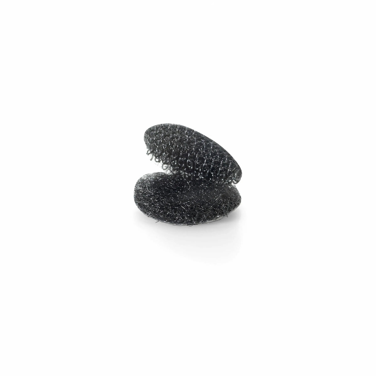 Velcro Círculos con adhesivo para uso general negro 1.5 cm 10 piezas