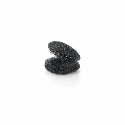 Velcro Círculos con adhesivo para uso general negro 1.5 cm 10 piezas