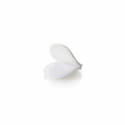 Velcro Sujetadores óvalo con adhesivo de alta resistencia blanco 2.5 x 1.9 cm 6 piezas