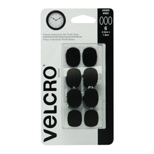 Velcro Sujetadores de bajo perfil con adhesivo de alta resistencia negro 2.5 x 1.9 cm 6 piezas