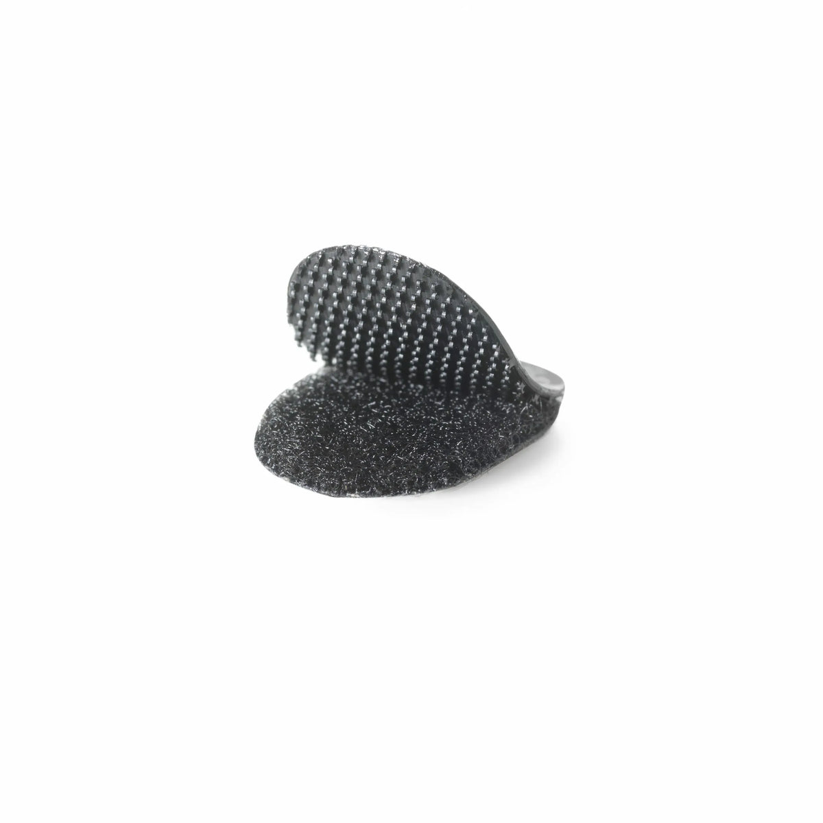 Velcro Sujetadores de bajo perfil con adhesivo de alta resistencia negro 2.5 x 1.9 cm 6 piezas
