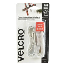 Sujetador en cinta Velcro blanco 90 x 2.5 cm