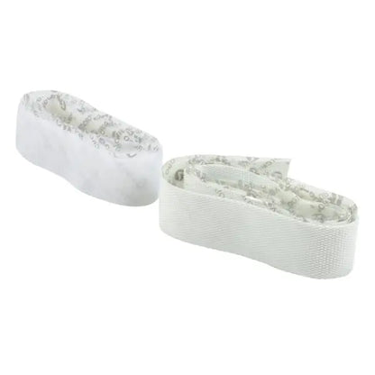 Sujetador en cinta Velcro blanco 90 x 2.5 cm