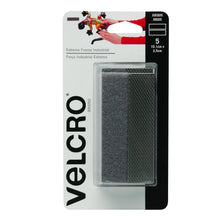 Velcro Sujetadores fuerza extrema gris 10 x 2.5 cm 5 piezas
