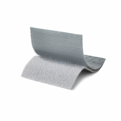 Velcro Sujetadores fuerza extrema gris 10 x 2.5 cm 5 piezas