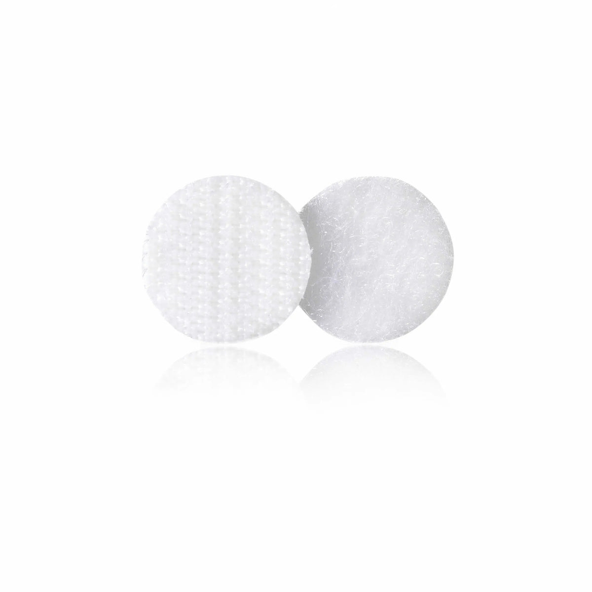 Velcro círculos de 1.5 cm con adhesivo de uso general 75 piezas blanco
