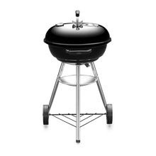 Asador de carbón Compact Kettle Weber de 18" negro