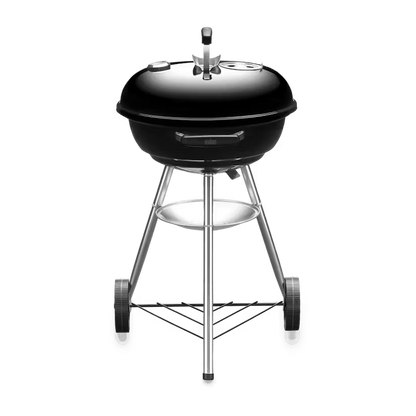 Asador de carbón Compact Kettle Weber de 18" negro