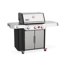 Asador de gas Weber Genesis S-335 acero inoxidable