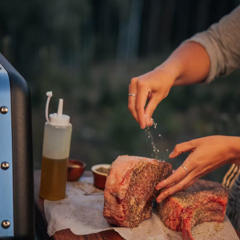 Asador de gas Weber Genesis S-335 acero inoxidable