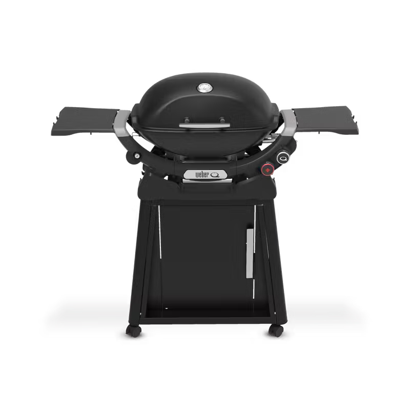 Asador de gas Weber Q 2800N+ negro con carrito