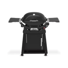 Asador de gas Weber Q 2800N+ negro con carrito
