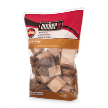 Trozos de madera de nuez para ahumar Weber