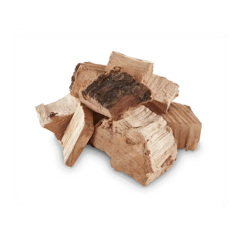 Trozos de madera de nuez para ahumar Weber