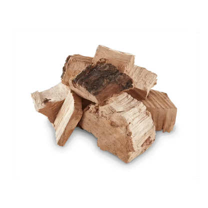 Trozos de madera de nuez para ahumar Weber