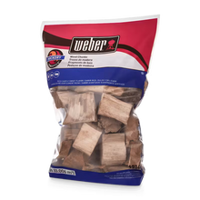 Trozos de madera de Nogal para ahumar Weber