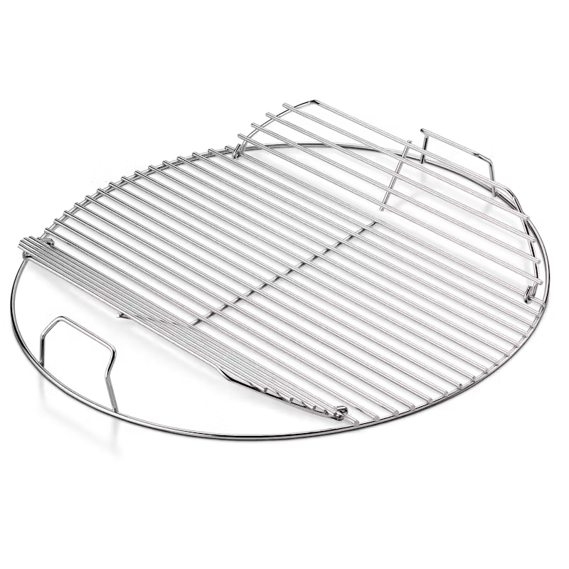 Rejilla superior con bisagras para asadores Weber de 18 pulgadas