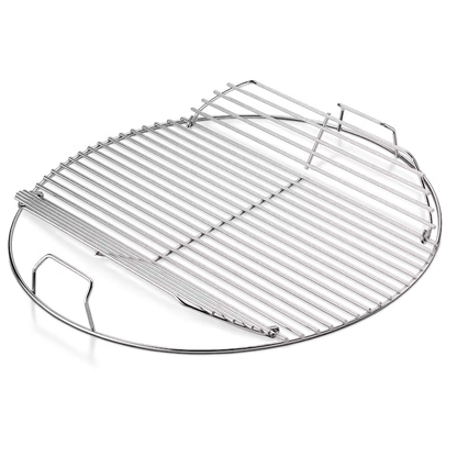 Rejilla superior con bisagras para asadores Weber de 18 pulgadas