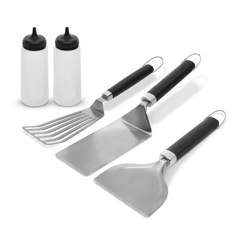 Kit de utensilios para cocinar en plancha Weber 5 piezas