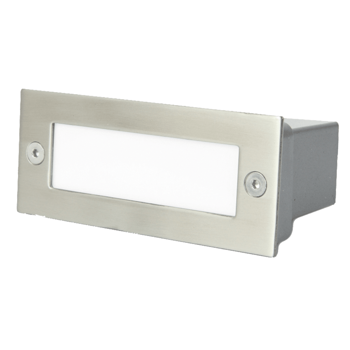 EMPOTRADO STAIR DE CORTESIA A MURO ACERO INOX IP54 3000K - GRUPODONPEDRO