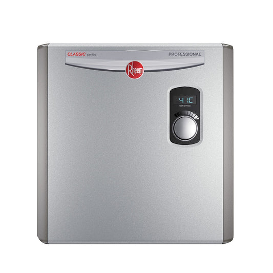 Calentador instantáneo eléctrico RTX3-27 Rheem de 27kW 240V para 3 servicios