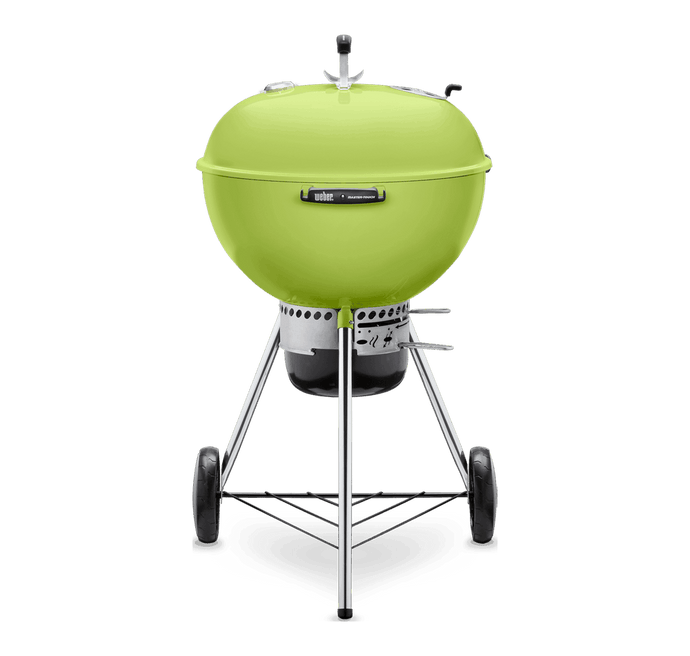 ASADOR DE CARBON MASTER TOUCH 22'' WEBER VERDE - GRUPODONPEDRO