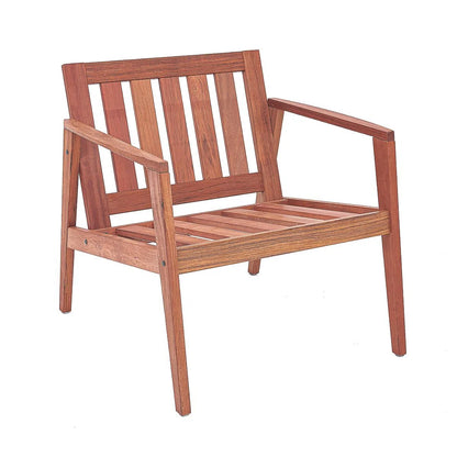 Sillon de madera natural de jatoba Tramontina