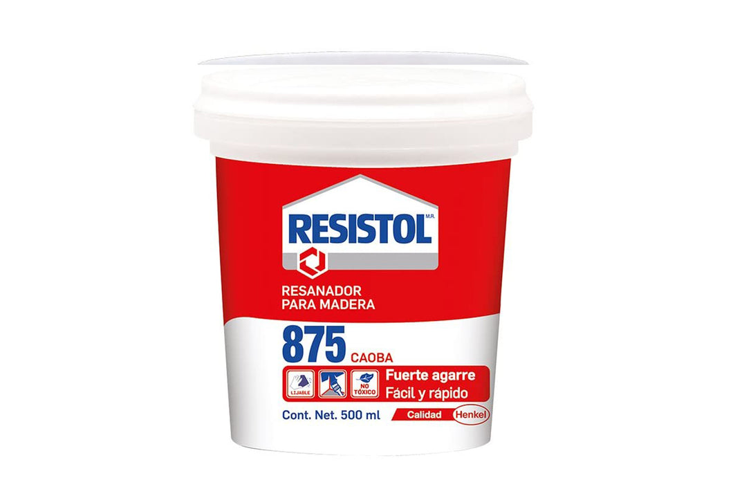 Resanador para madera 875 color caoba 500ml