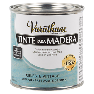 Tinte para madera Varathane - celeste vintage 237ml