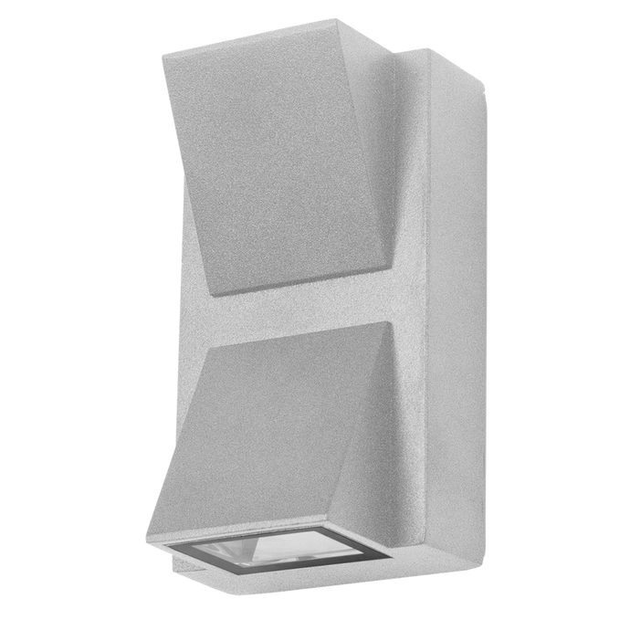 Luminaria loyd a pared exterior ip54 gris 3000k Estevez 0396