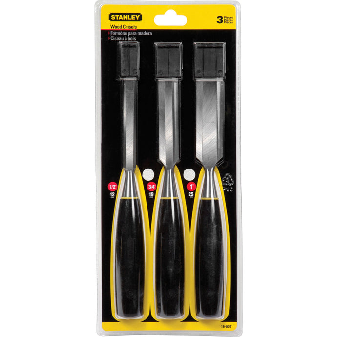 Kit de formones para madera serie 500 Stanley