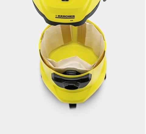 BOLSAS DE PAPEL FILTRANTE PARA ASPIRADORA WD 1 KARCHER 5 pzs - GRUPODONPEDRO