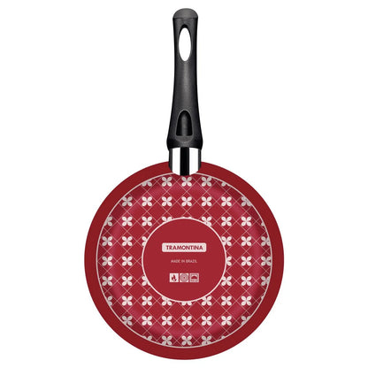 Sarten paris de aluminio starflon max rojo Tramontina