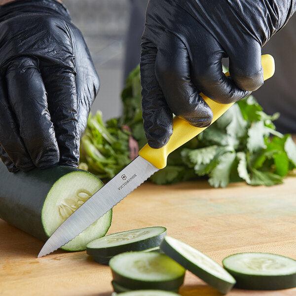 CUCHILLO MONDADOR PARA VERDURAS VICTORINOX AMARILLO - GRUPODONPEDRO