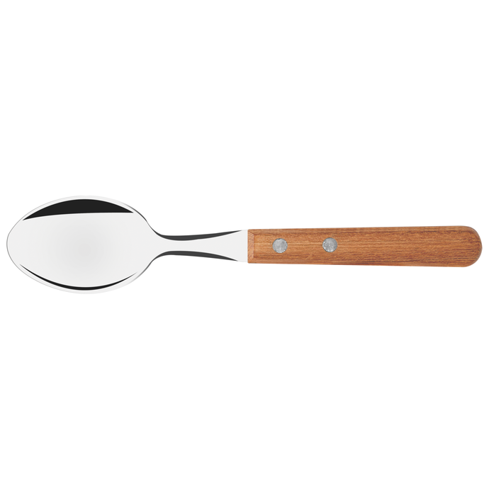 Juego de cucharas de mesa dynamic mango de madera 3 pzas Tramontina